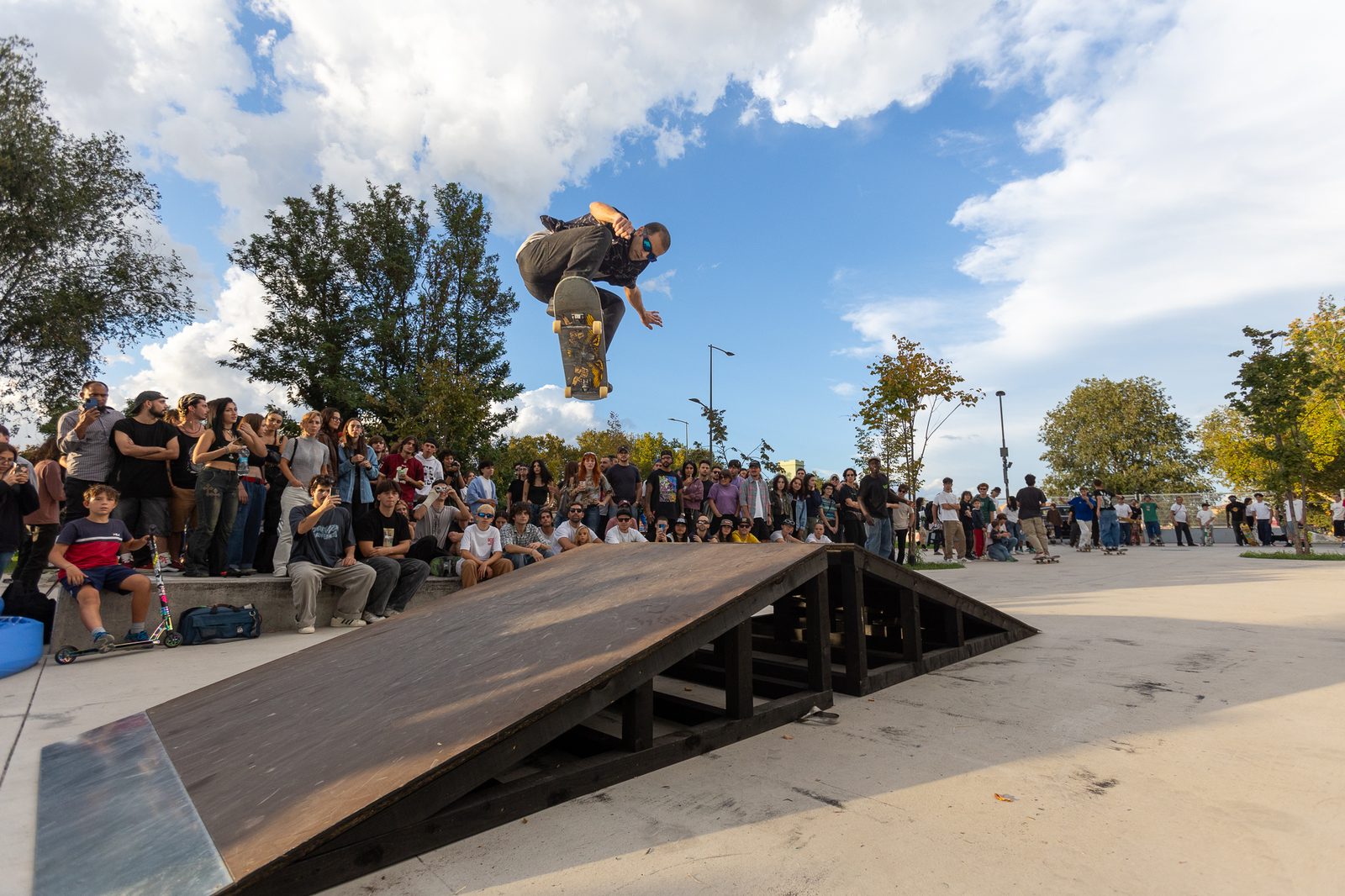 Big air dalla bank ramp