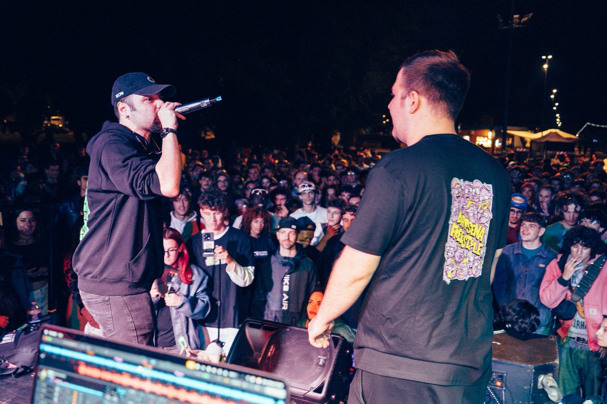 Freestyle e live davanti al pubblico alla Darsena